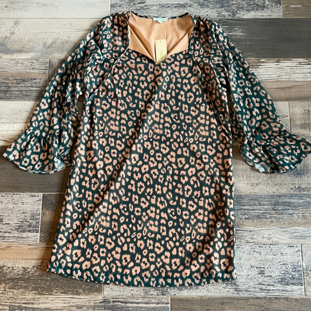 Cheetah print dress